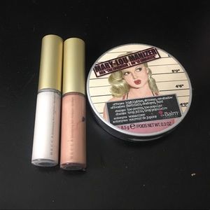 Becca highlighters + Balm Mary-lou manizer bundle